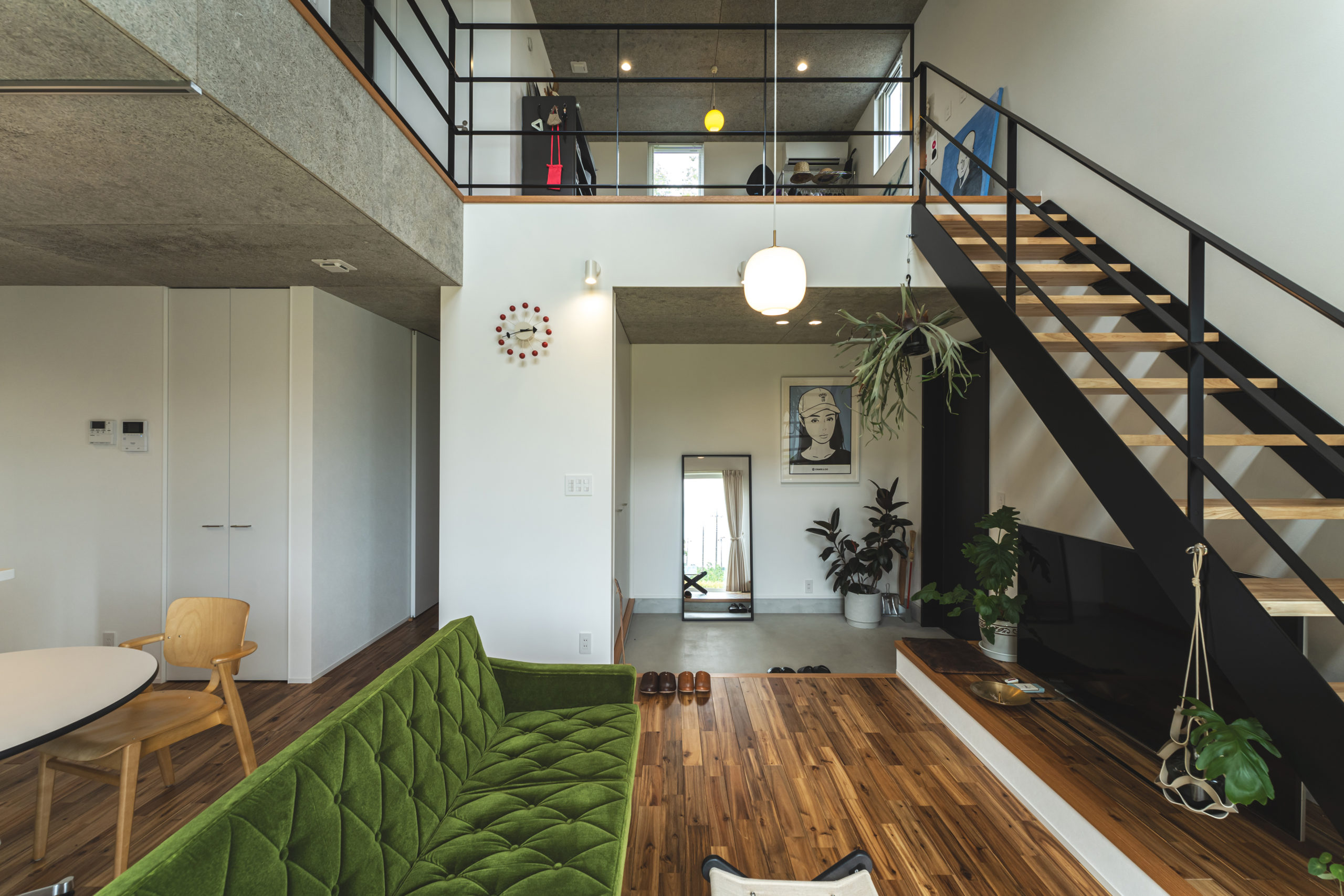 玄関の間取りがおしゃれな注文住宅事例｜栃木の工務店『第一住宅』