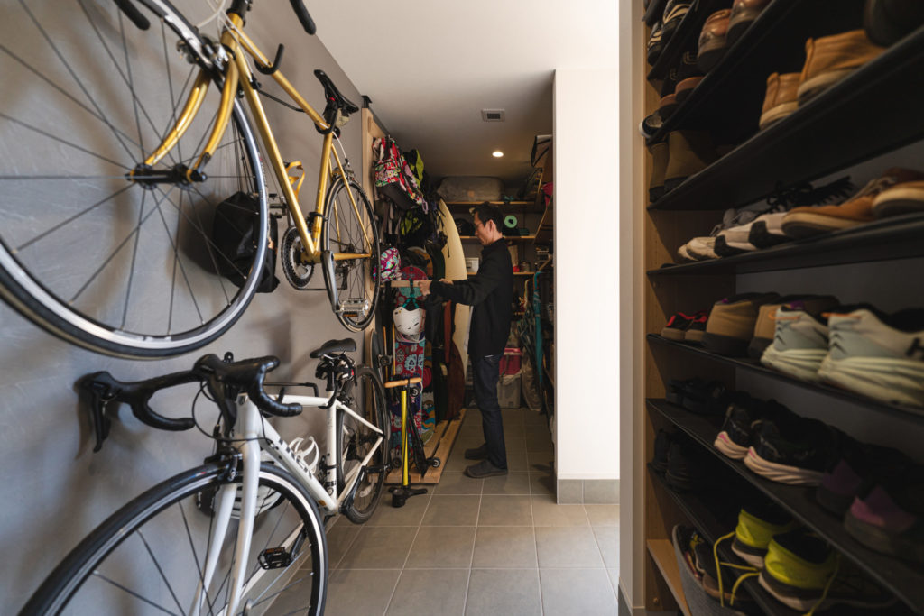 玄関の間取りがおしゃれな注文住宅事例｜栃木の工務店『第一住宅』