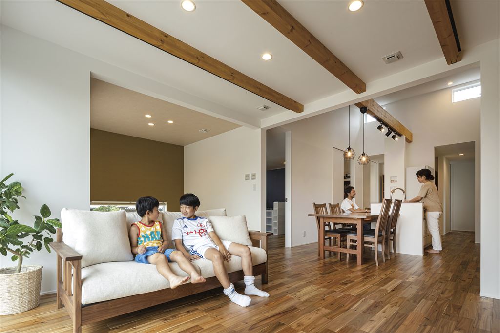 子ども部屋の配置実例｜栃木の工務店『第一住宅』