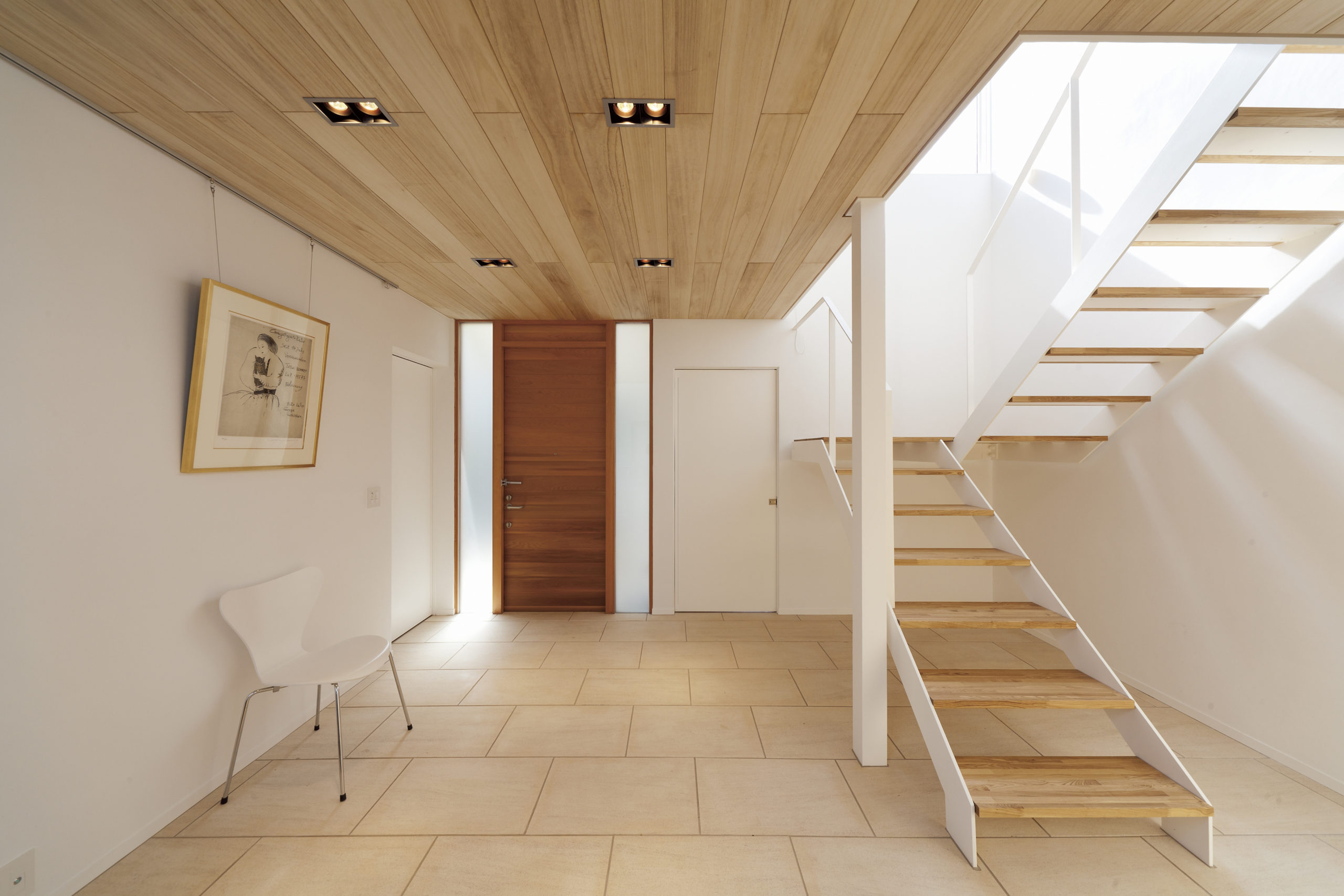 北玄関の間取り・家事動線が良い間取り事例｜栃木の工務店『第一住宅