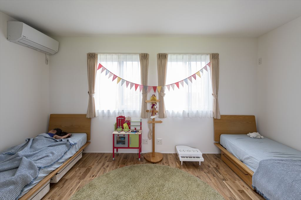 子ども部屋の配置実例｜栃木の工務店『第一住宅』