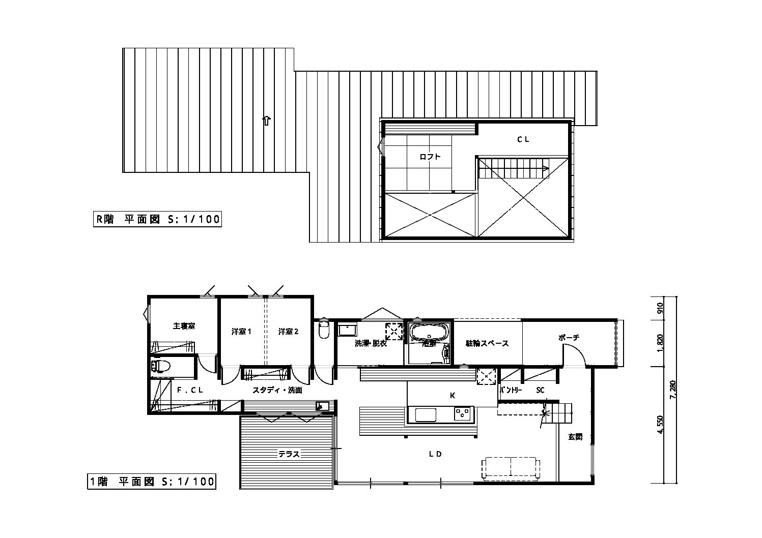 子ども部屋の配置実例｜栃木の工務店『第一住宅』